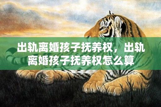 出轨离婚孩子抚养权，出轨离婚孩子抚养权怎么算