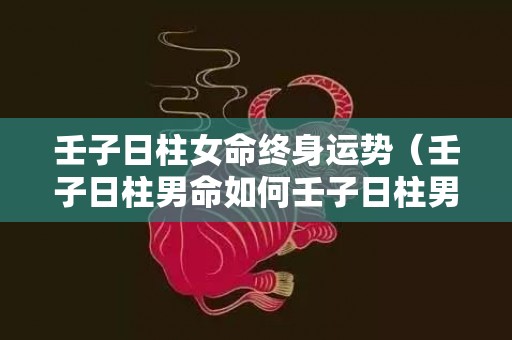 壬子日柱女命终身运势（壬子日柱男命如何壬子日柱男命天下穷命）