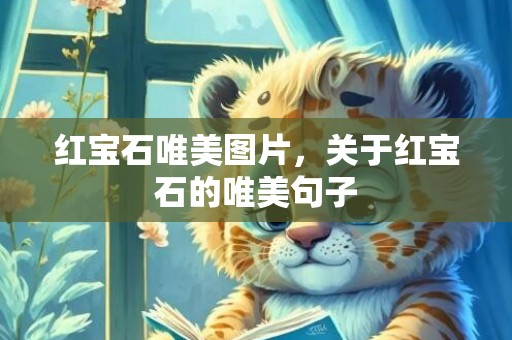 红宝石唯美图片，关于红宝石的唯美句子