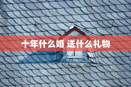 十年什么婚 送什么礼物