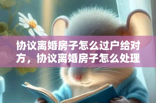 协议离婚房子怎么过户给对方，协议离婚房子怎么处理的