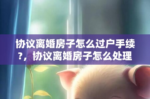 协议离婚房子怎么过户手续?，协议离婚房子怎么处理好