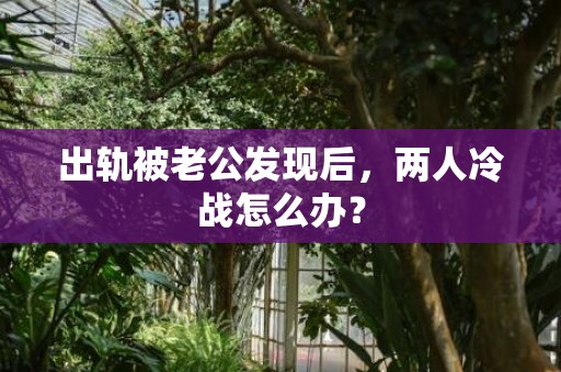 出轨被老公发现后，两人冷战怎么办？