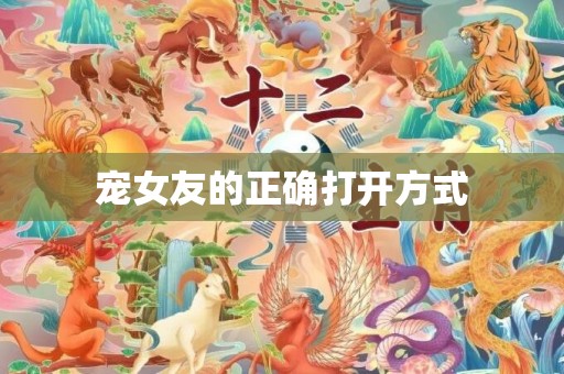 宠女友的正确打开方式