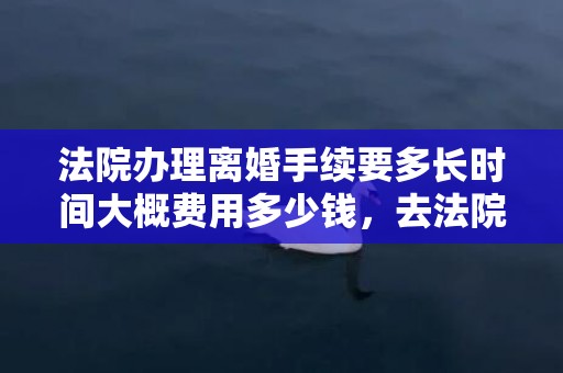 法院办理离婚手续要多长时间大概费用多少钱，去法院办理离婚手续要多久