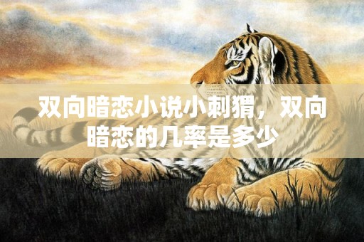 双向暗恋小说小刺猬，双向暗恋的几率是多少