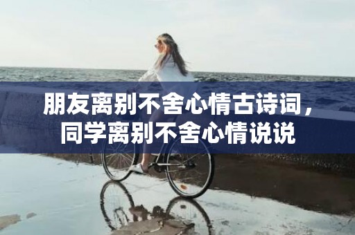 朋友离别不舍心情古诗词，同学离别不舍心情说说