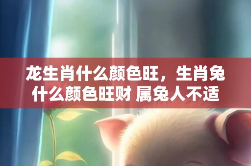 龙生肖什么颜色旺，生肖兔什么颜色旺财 属兔人不适合的颜色