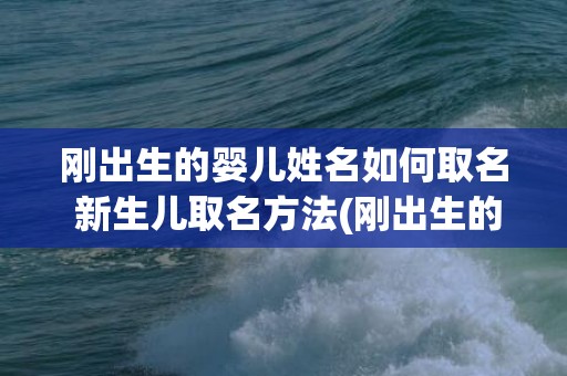 刚出生的婴儿姓名如何取名 新生儿取名方法(刚出生的婴儿为什么会有胎记)