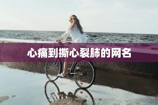 心痛到撕心裂肺的网名