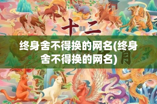 终身舍不得换的网名(终身舍不得换的网名)