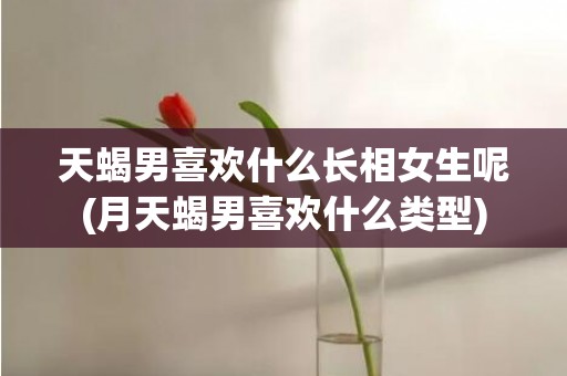 天蝎男喜欢什么长相女生呢(月天蝎男喜欢什么类型)