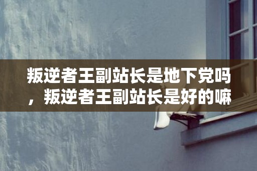 叛逆者王副站长是地下党吗，叛逆者王副站长是好的嘛