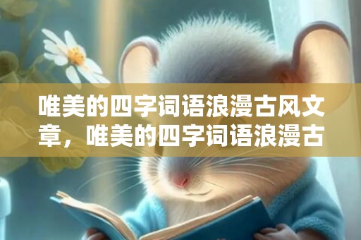 唯美的四字词语浪漫古风文章，唯美的四字词语浪漫古风