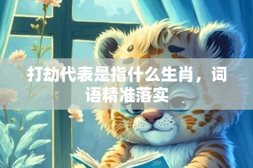 打劫代表是指什么生肖，词语精准落实