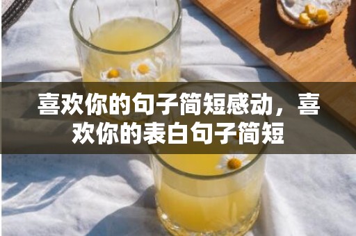 喜欢你的句子简短感动，喜欢你的表白句子简短