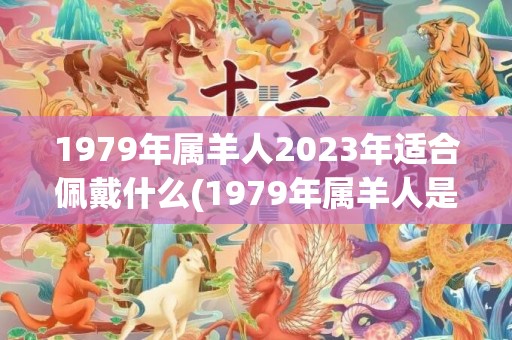 1979年属羊人2023年适合佩戴什么(1979年属羊人是什么命)