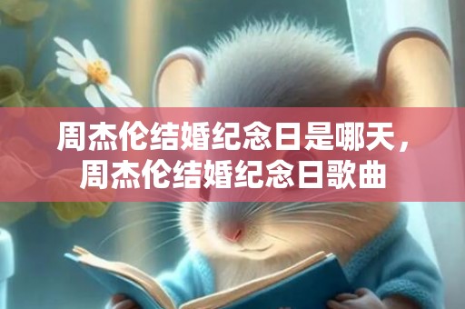 周杰伦结婚纪念日是哪天，周杰伦结婚纪念日歌曲