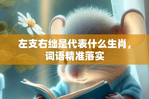 左支右绌是代表什么生肖，词语精准落实
