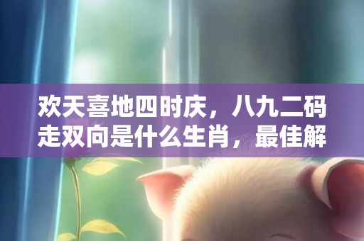 欢天喜地四时庆，八九二码走双向是什么生肖，最佳解答落实