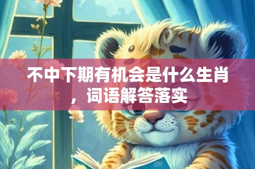 不中下期有机会是什么生肖，词语解答落实