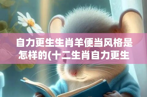 自力更生生肖羊便当风格是怎样的(十二生肖自力更生是什么生肖)