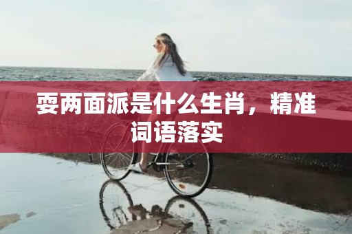 耍两面派是什么生肖，精准词语落实