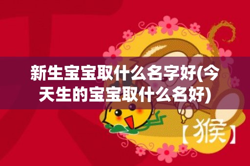 新生宝宝取什么名字好(今天生的宝宝取什么名好)