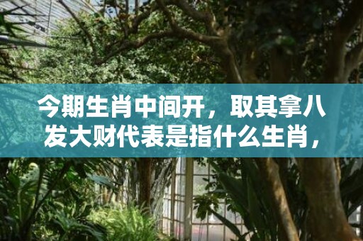 今期生肖中间开，取其拿八发大财代表是指什么生肖，精准分析落实