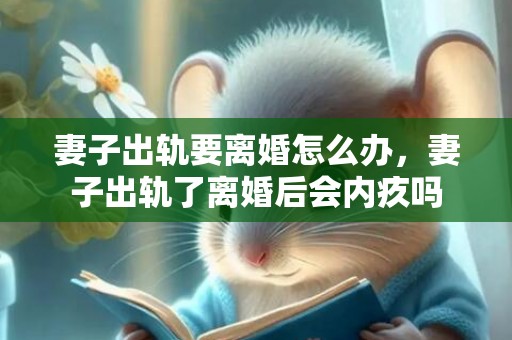 妻子出轨要离婚怎么办，妻子出轨了离婚后会内疚吗