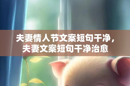 夫妻情人节文案短句干净，夫妻文案短句干净治愈