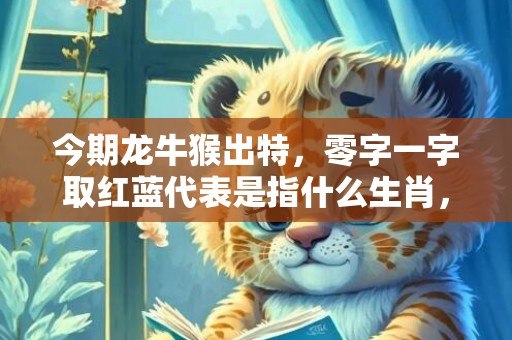 今期龙牛猴出特，零字一字取红蓝代表是指什么生肖，精准解答落实