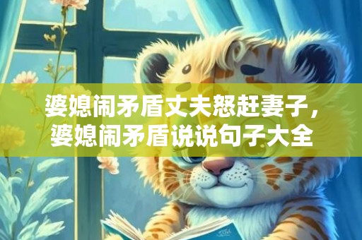 婆媳闹矛盾丈夫怒赶妻子，婆媳闹矛盾说说句子大全
