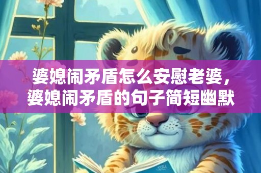 婆媳闹矛盾怎么安慰老婆，婆媳闹矛盾的句子简短幽默