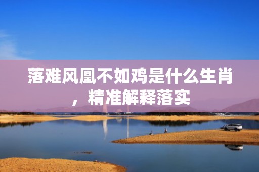 落难风凰不如鸡是什么生肖，精准解释落实