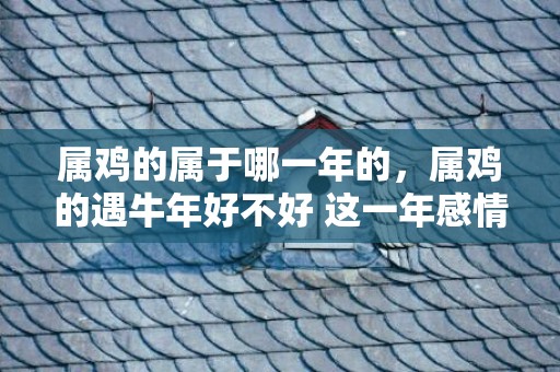 属鸡的属于哪一年的，属鸡的遇牛年好不好 这一年感情运势特别好