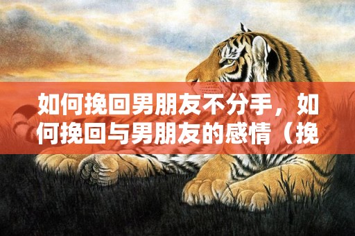 如何挽回男朋友不分手，如何挽回与男朋友的感情（挽回男朋友后怎么相处）
