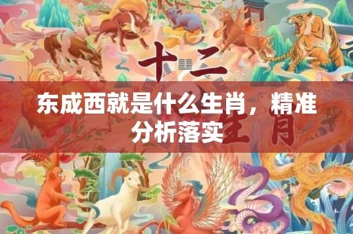 东成西就是什么生肖，精准分析落实
