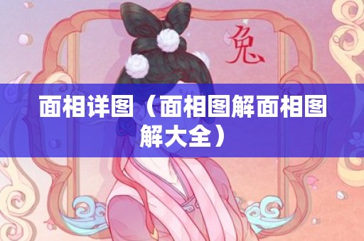 面相详图（面相图解面相图解大全）