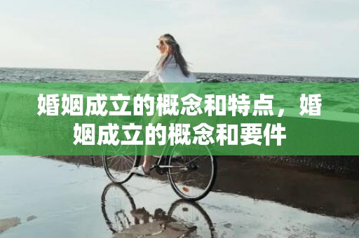 婚姻成立的概念和特点，婚姻成立的概念和要件