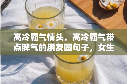 高冷霸气情头，高冷霸气带点脾气的朋友圈句子，女生霸道拽的说说