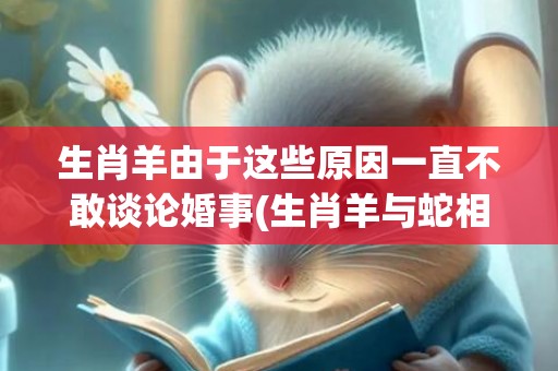 生肖羊由于这些原因一直不敢谈论婚事(生肖羊与蛇相配吗)