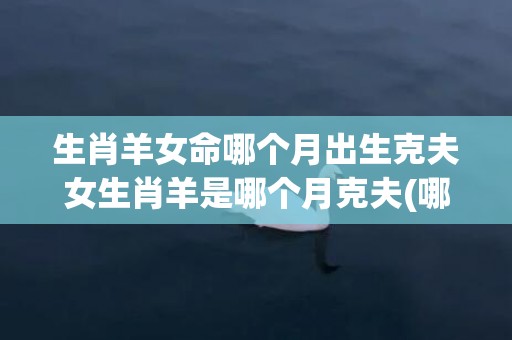 生肖羊女命哪个月出生克夫女生肖羊是哪个月克夫(哪个生肖最旺羊)