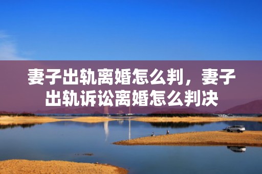 妻子出轨离婚怎么判，妻子出轨诉讼离婚怎么判决