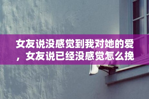 女友说没感觉到我对她的爱，女友说已经没感觉怎么挽回（女朋友没有感觉了怎么挽回）