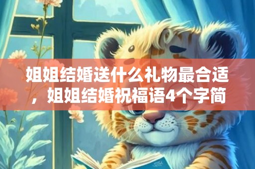 姐姐结婚送什么礼物最合适，姐姐结婚祝福语4个字简短