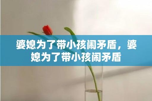 婆媳为了带小孩闹矛盾，婆媳为了带小孩闹矛盾