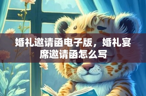 婚礼邀请函电子版，婚礼宴席邀请函怎么写