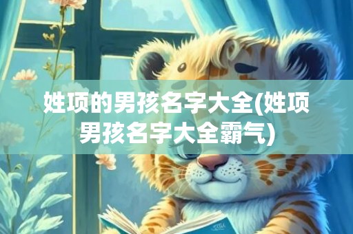 姓项的男孩名字大全(姓项男孩名字大全霸气)