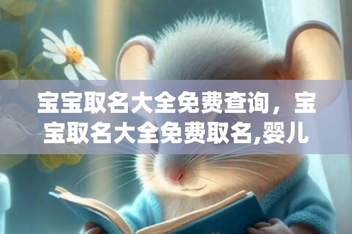 宝宝取名大全免费查询，宝宝取名大全免费取名,婴儿起名宝典_好听的婴儿名字大全？